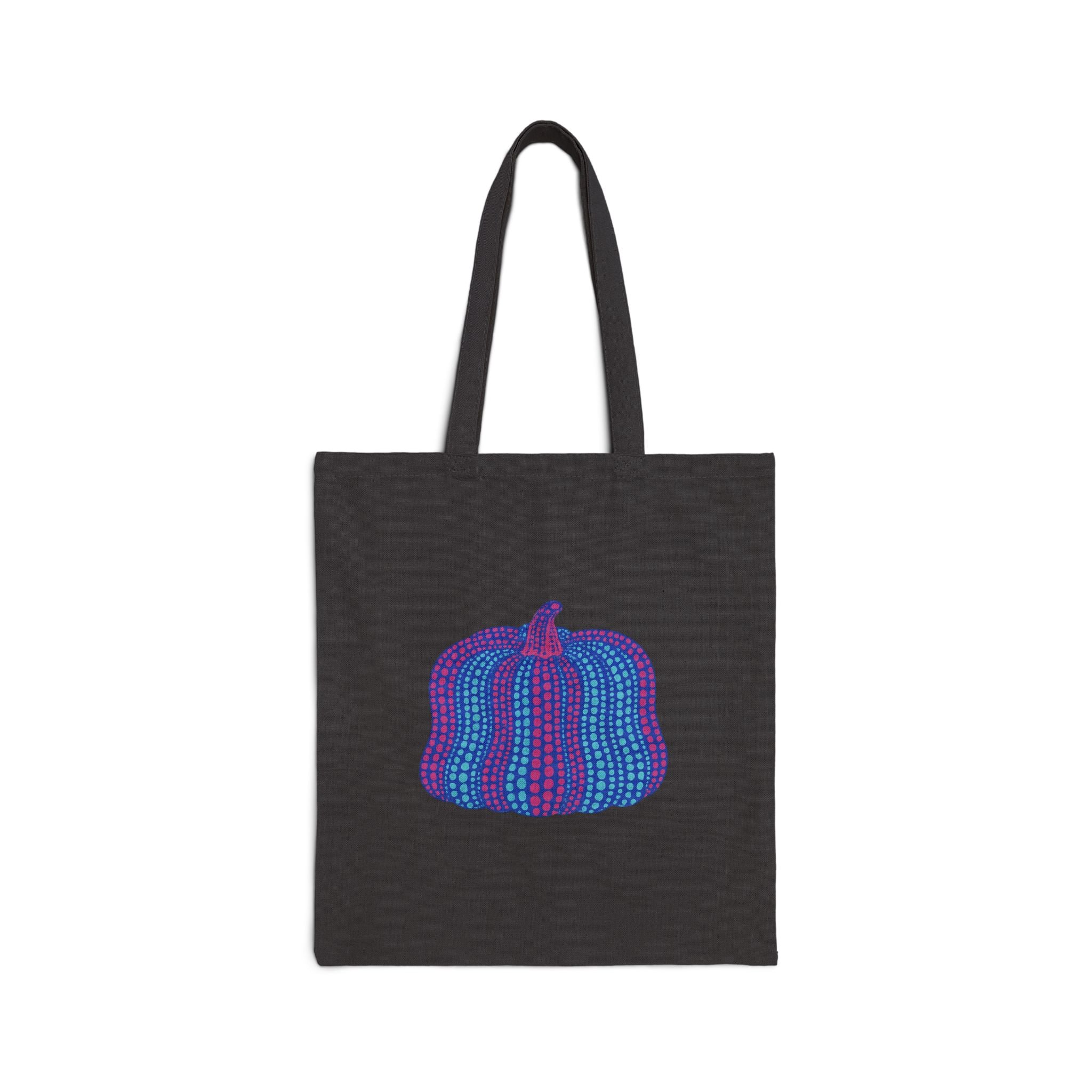 Pumpkin Art Tote Bag — Colorful Gourd Illustration Canvas Tote