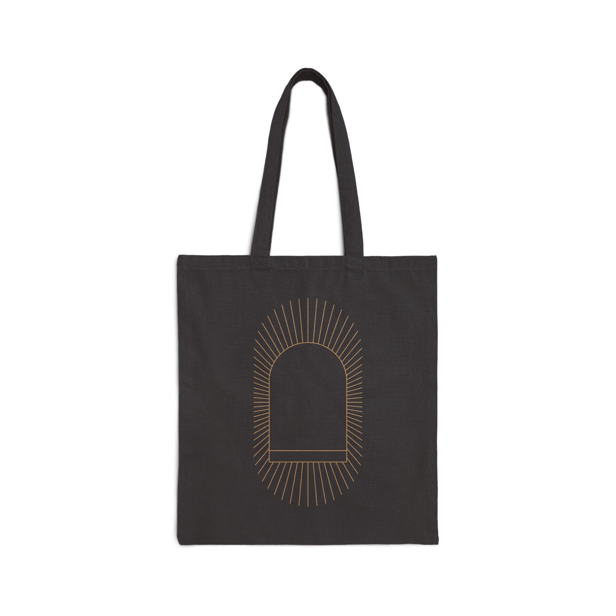 Gate of Lights Cotton Canvas Tote Bag