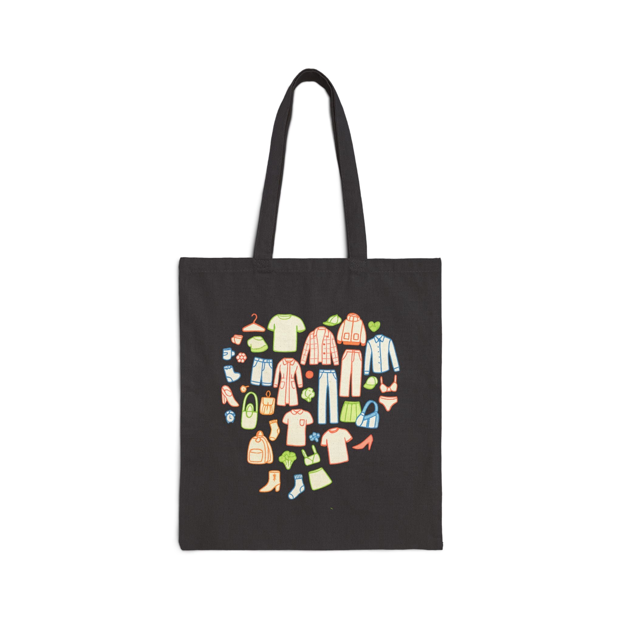 Heart of Wardrobe Canvas Tote